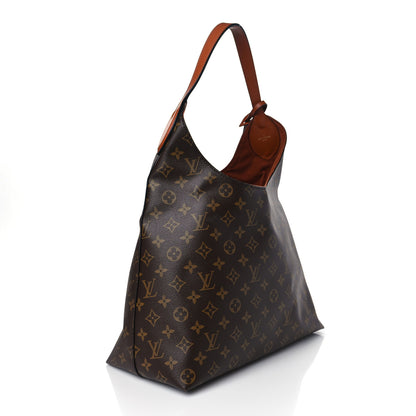Louis Vuitton Monogram Flower Hobo Caramel 3 of 9