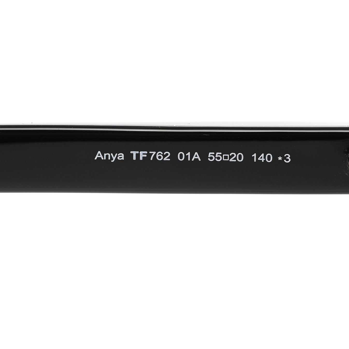 Acetate Anya Cat Eye Sunglasses TF762 Black