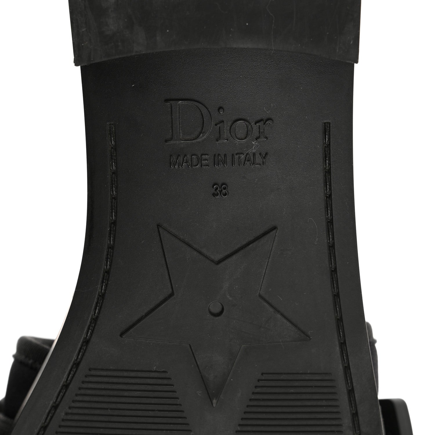 Christian Dior Technical Stretch Fabric Camouflage Dio(r)evolution Slide Sandals 38 Black Military 8 of 9