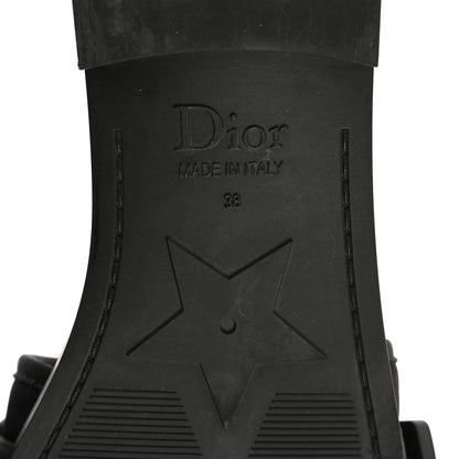 Christian Dior Technical Stretch Fabric Camouflage Dio(r)evolution Slide Sandals 38 Black Military 8 of 9