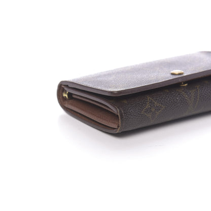 Louis Vuitton Monogram Porte-Monnaie Billets Tresor Wallet 9 of 12