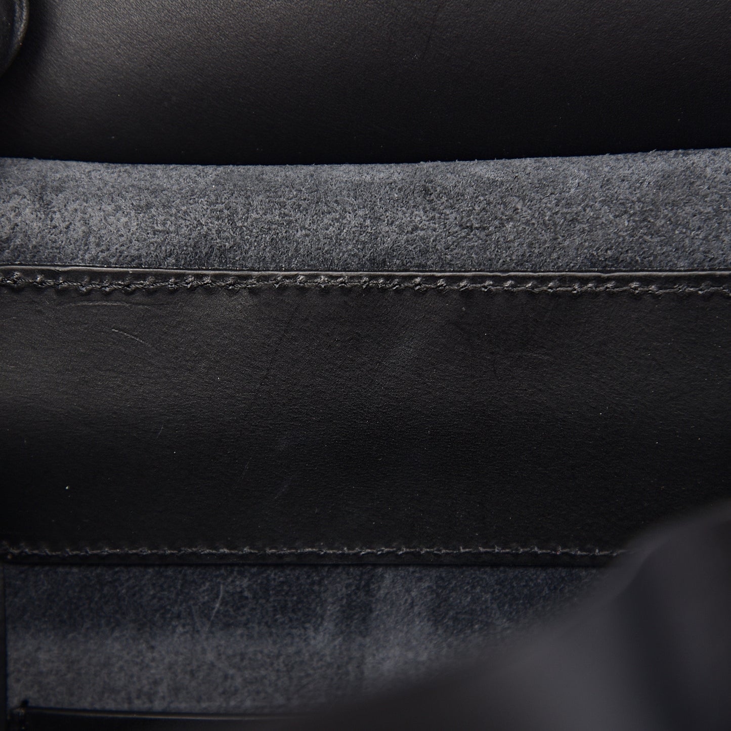 Calfskin Mini Backpack Bag Black