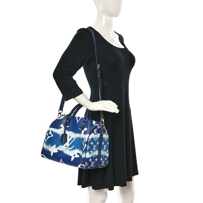 Louis Vuitton Monogram Escale Speedy Bandouliere 30 Blue 2 of 8
