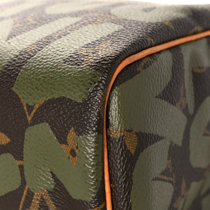 Louis Vuitton Monogram Graffiti Speedy 30 Kaki 11 of 16