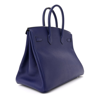 Hermes Epsom Birkin 35 Bleu Encre 3 of 13