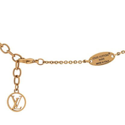 Louis Vuitton Enamel LV Iconic Necklace Marron Clair 4 of 5