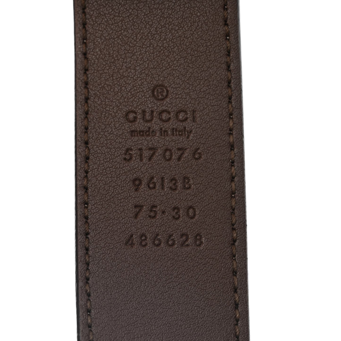 GG Supreme Monogram Web Small Ophidia Belt Bag 75 30 Dark Brown