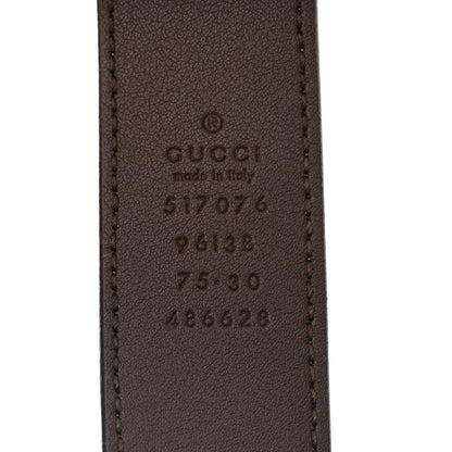 Gucci GG Supreme Monogram Web Small Ophidia Belt Bag 75 30 Dark Brown 8 of 11