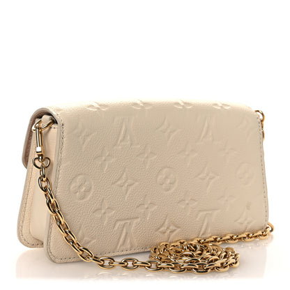 Louis Vuitton Empreinte Metis Wallet On Chain Cream 3 of 11