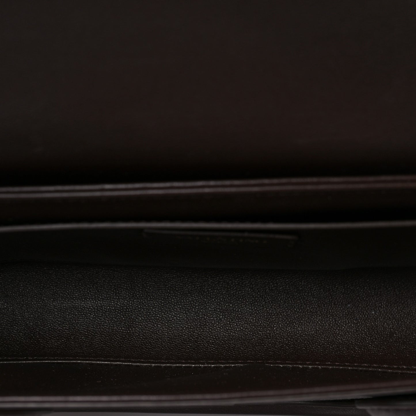 Toile Iconographe Goatskin Le Grand Deuxieme Shoulder Bag Naturale Black Fondant