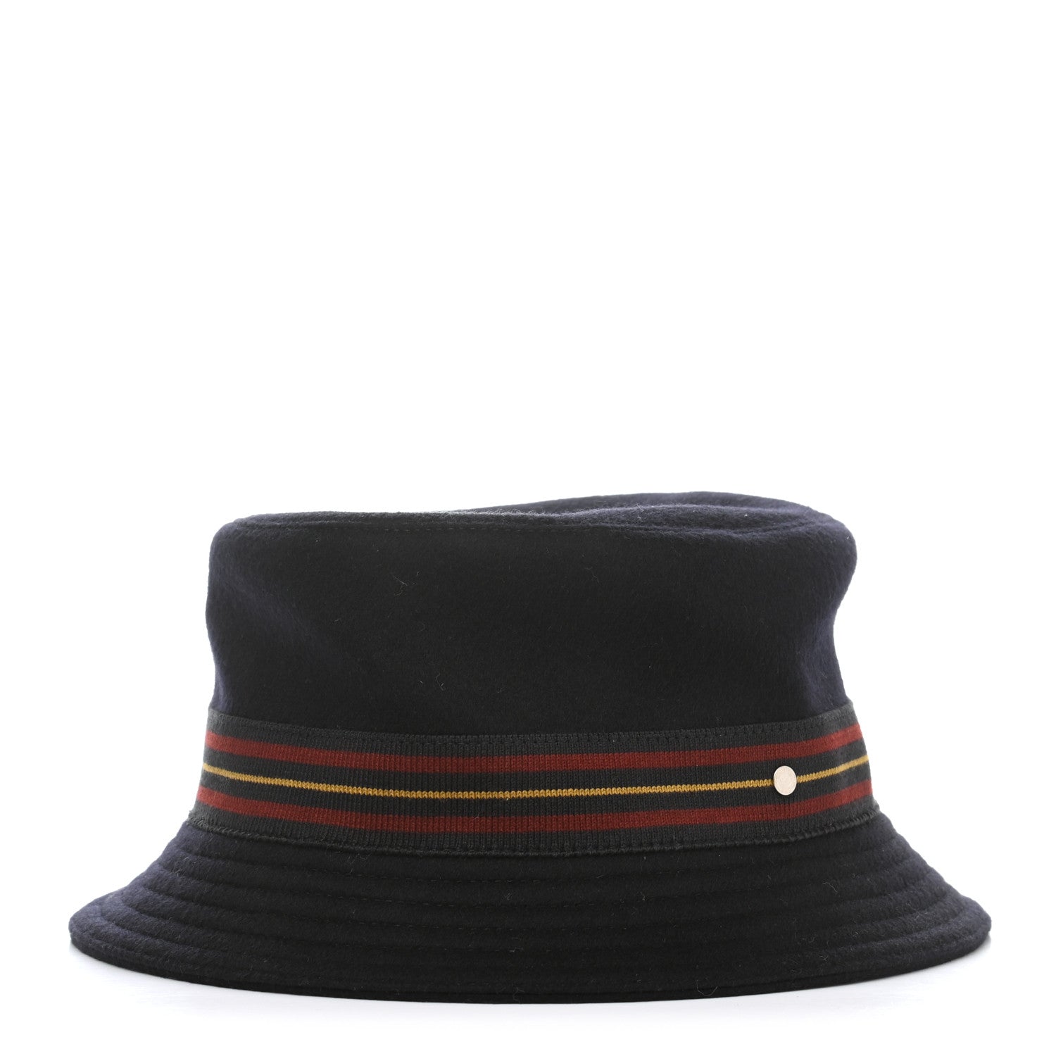 Hermes Water-Repellent Cashmere Mens DJack Hat 58 Marine 1 of 9