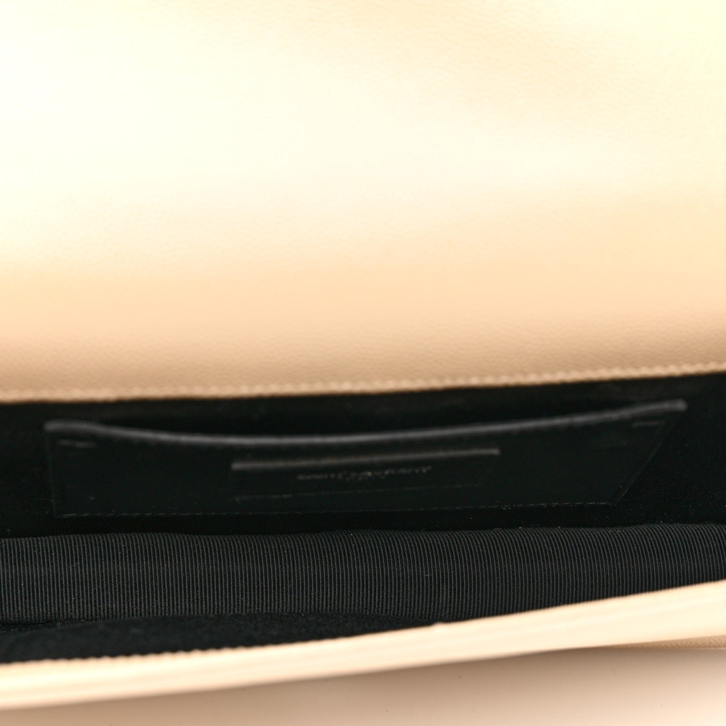 Grain De Poudre Classic Kate Monogram Clutch Nude Powder