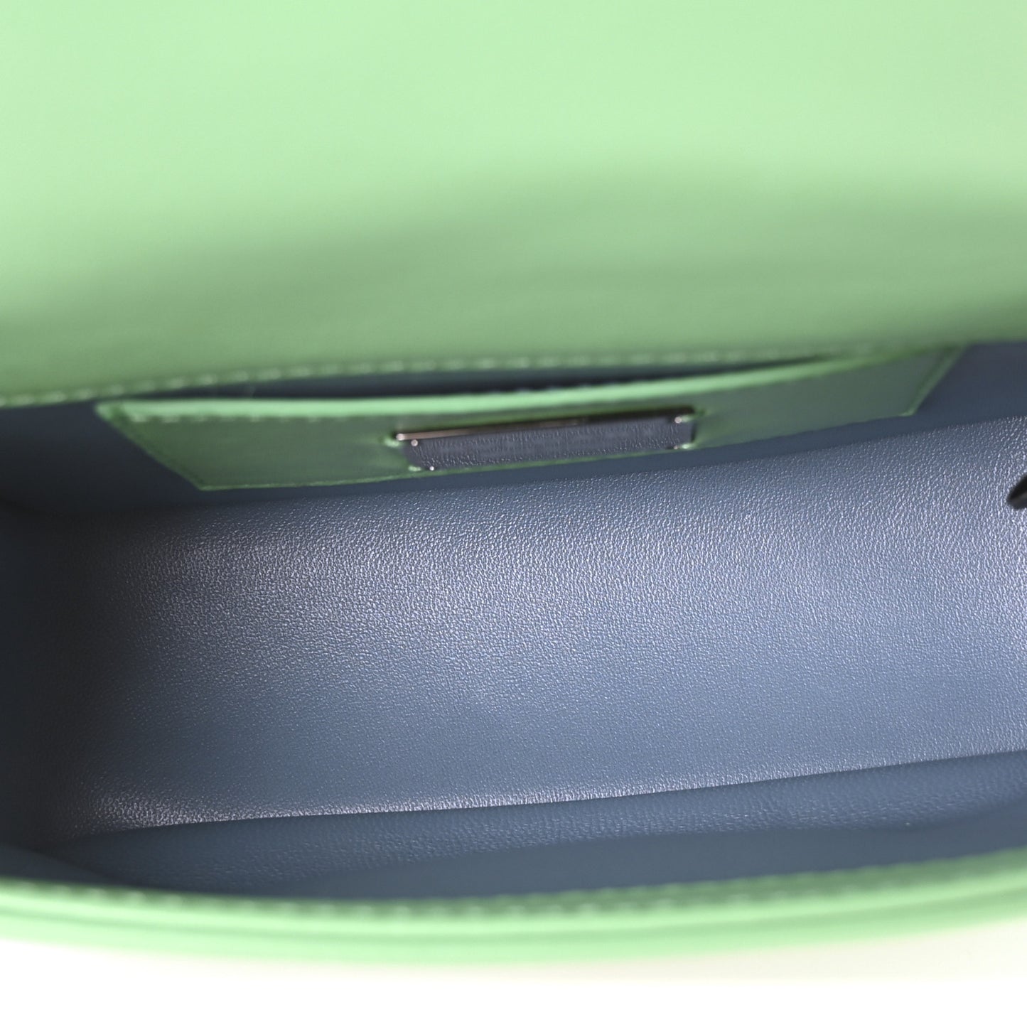 Calfskin Matelasse Mini Serpenti Cabochon Crossbody Bag Peridot Green