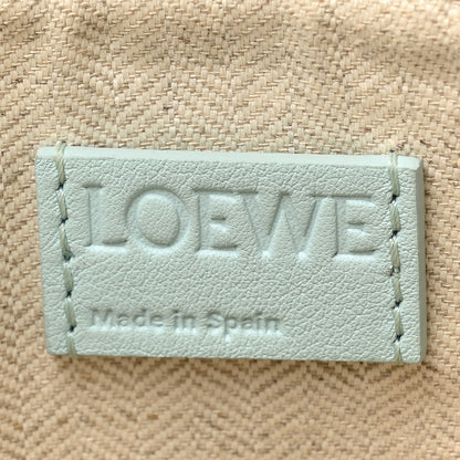 Loewe Calfskin Mini Hammock Hobo Soft Blue Iceberg 6 of 17