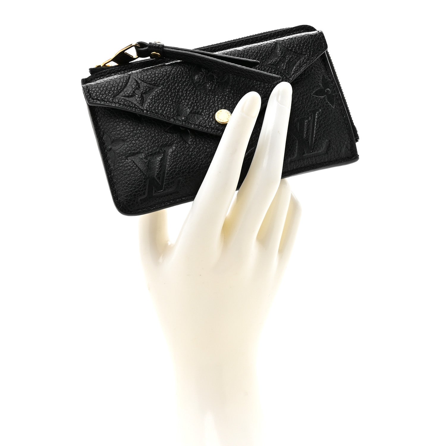 Louis Vuitton Empreinte Recto Verso Card Holder Black 2 of 7