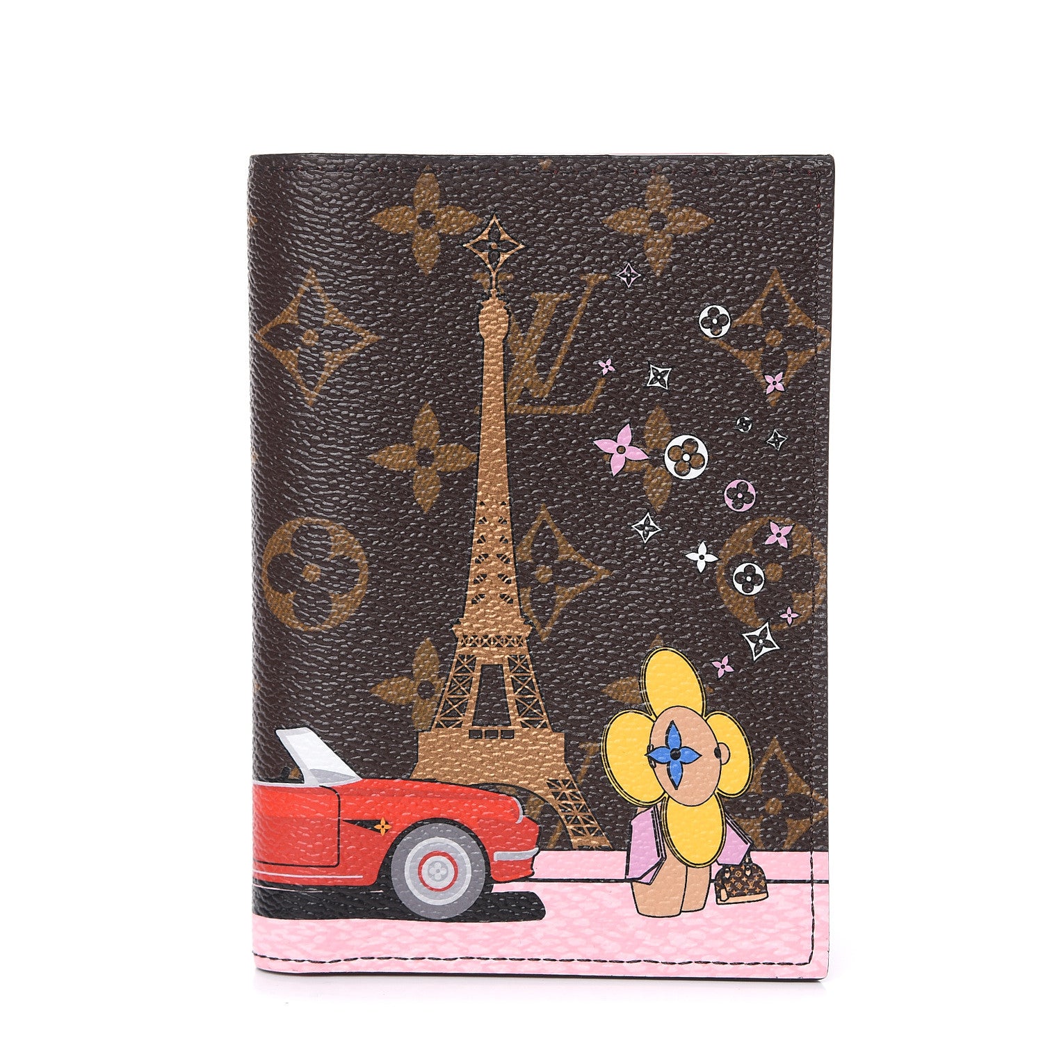 Louis Vuitton Monogram 2019 Christmas Animation Passport Cover Rouge 1 of 6