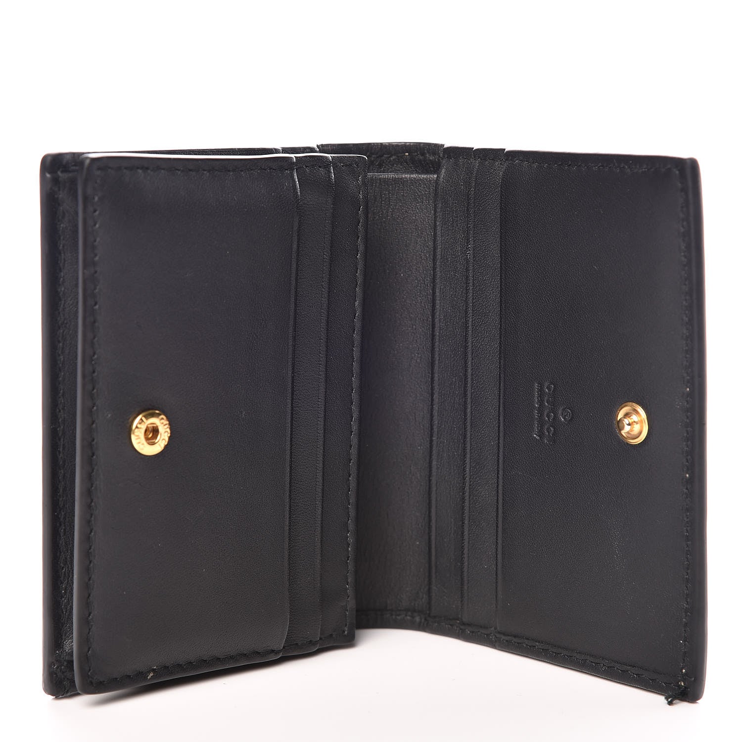 Gucci GG Supreme Monogram Bee Print Card Case 5 of 9