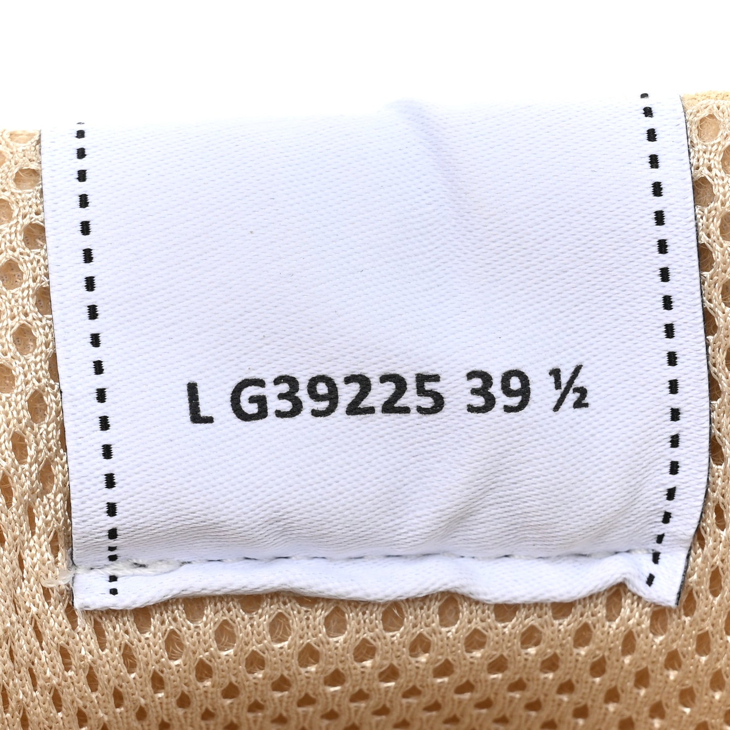 Suede Calfskin Logo Sneakers 39.5 Beige