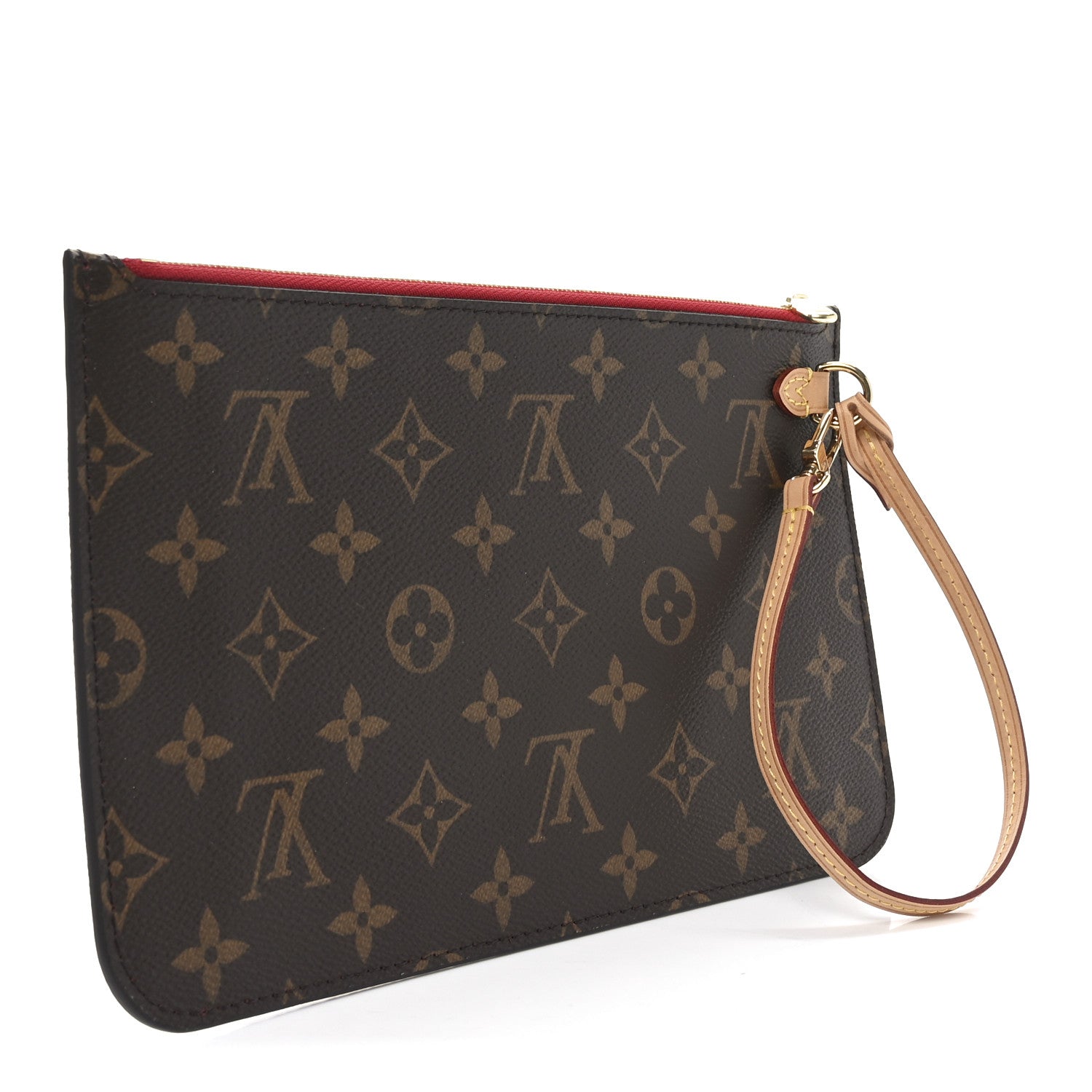 Louis Vuitton Monogram Neverfull MM GM Pochette Cherry 3 of 6