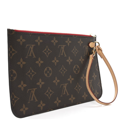 Louis Vuitton Monogram Neverfull MM GM Pochette Cherry 3 of 6