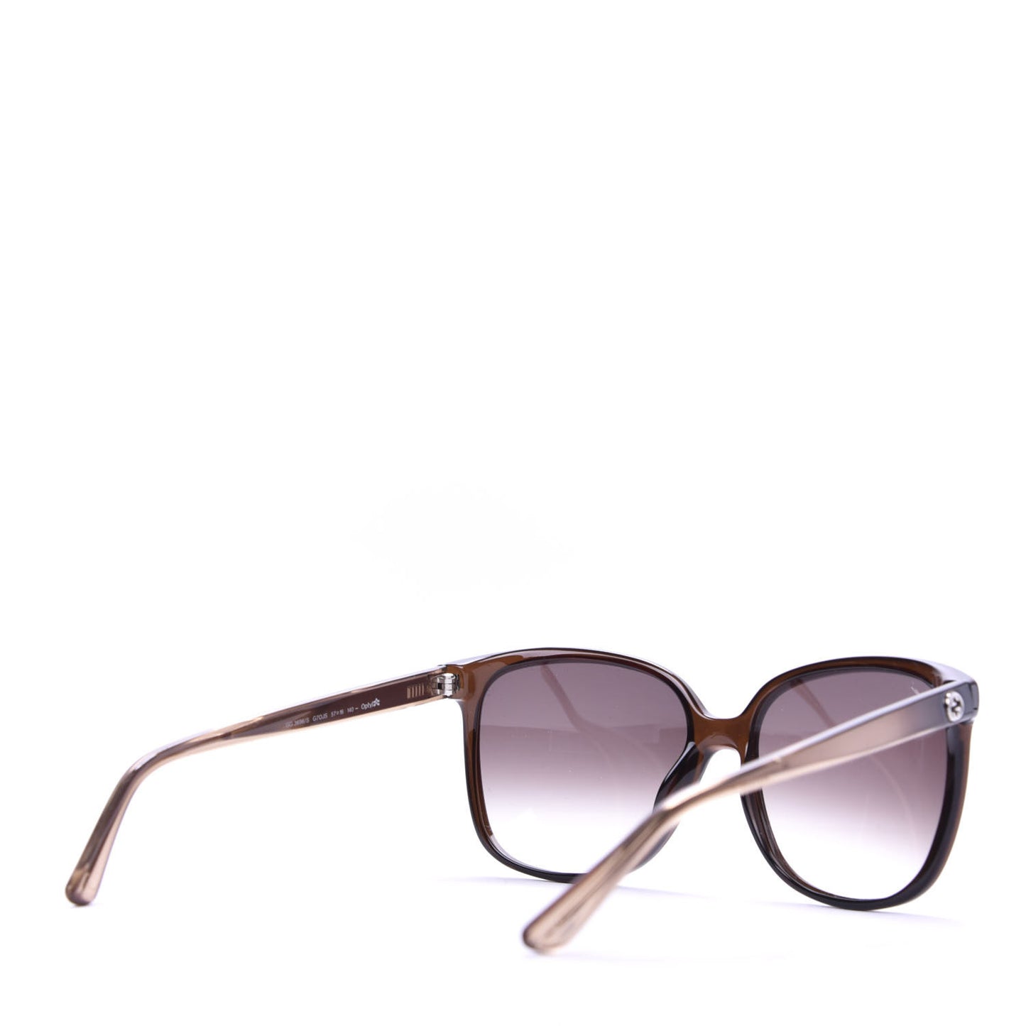 Square Frame Oversized Sunglasses GG3696/S Brown
