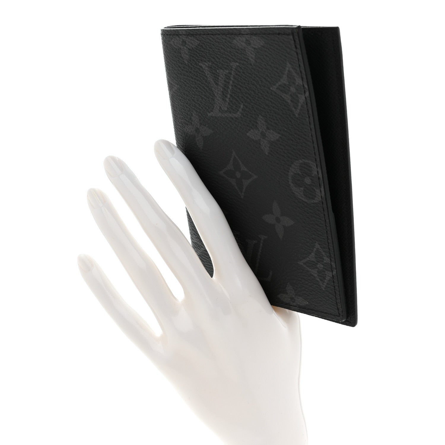 Louis Vuitton Monogram Eclipse Passport Cover 2 of 6