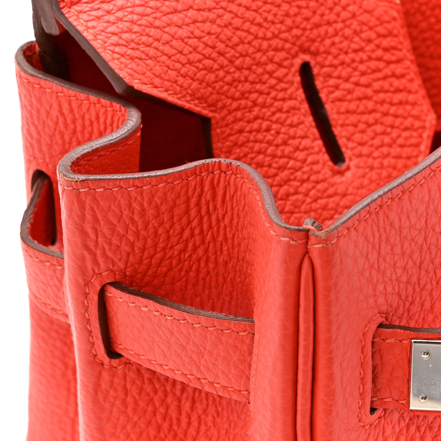 Hermes Togo Birkin 30 Capucine 11 of 21