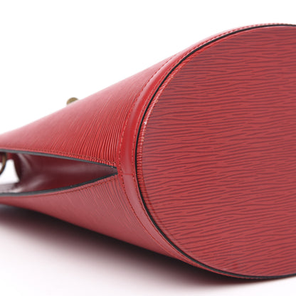 Louis Vuitton Epi Cluny Castillan Red 7 of 11