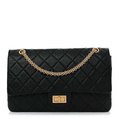 Chanel Aged Calfskin Quilted 2.55 Reissue 227 Flap Black 1 of 10