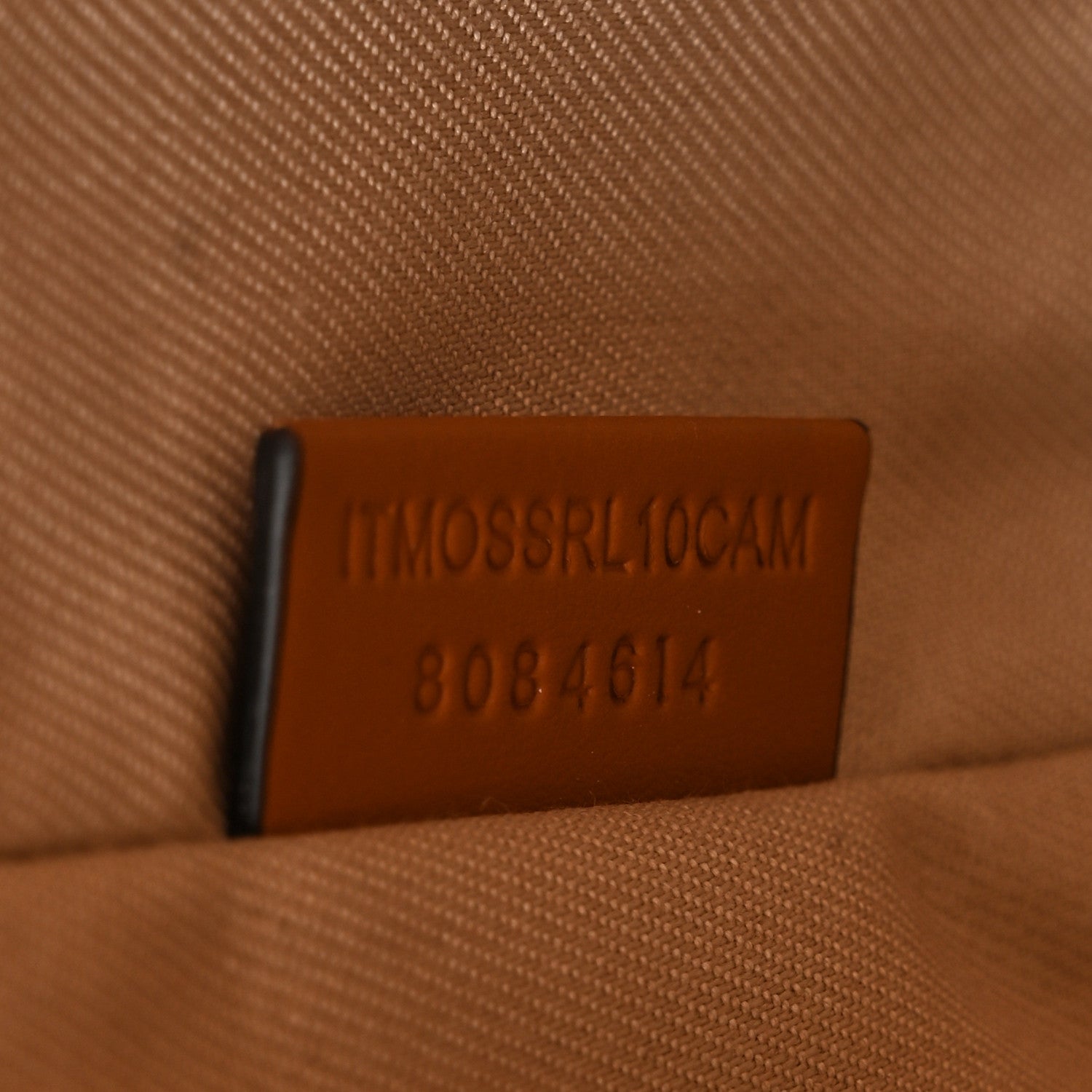 Burberry Calfskin Canvas Bucket Bag Natural Russet Brown 7 of 10