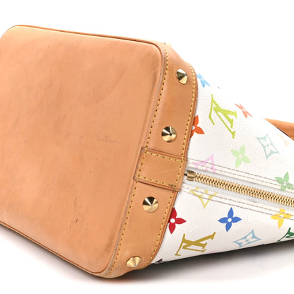 Louis Vuitton Monogram Multicolor Alma PM White 9 of 11