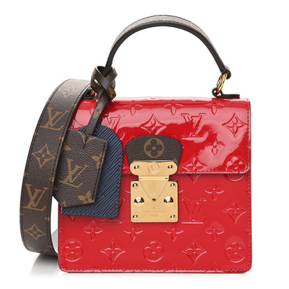 Louis Vuitton Vernis Epi Monogram Spring Street Scarlet 1 of 10