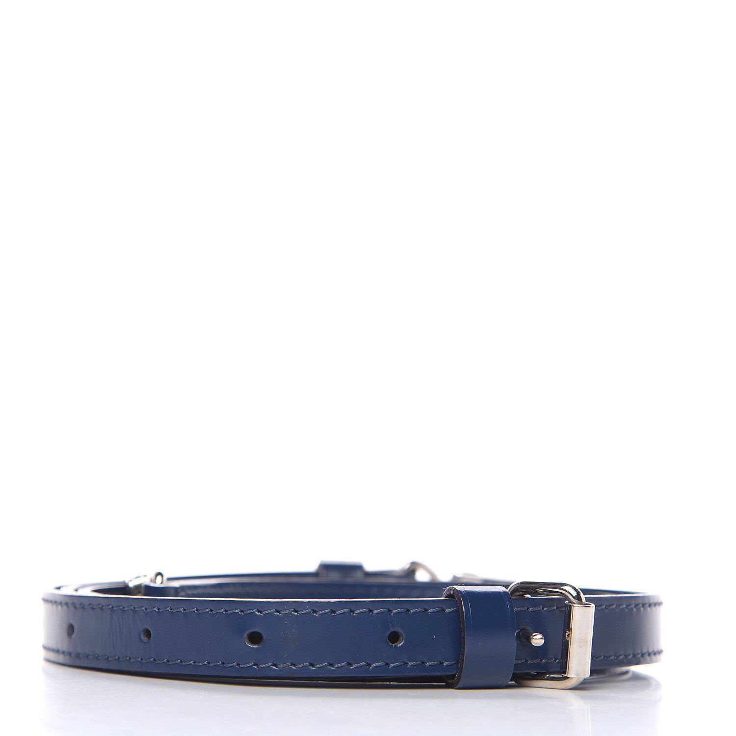 Louis Vuitton Calfskin 16mm Adjustable Shoulder Strap Indigo 2 of 4