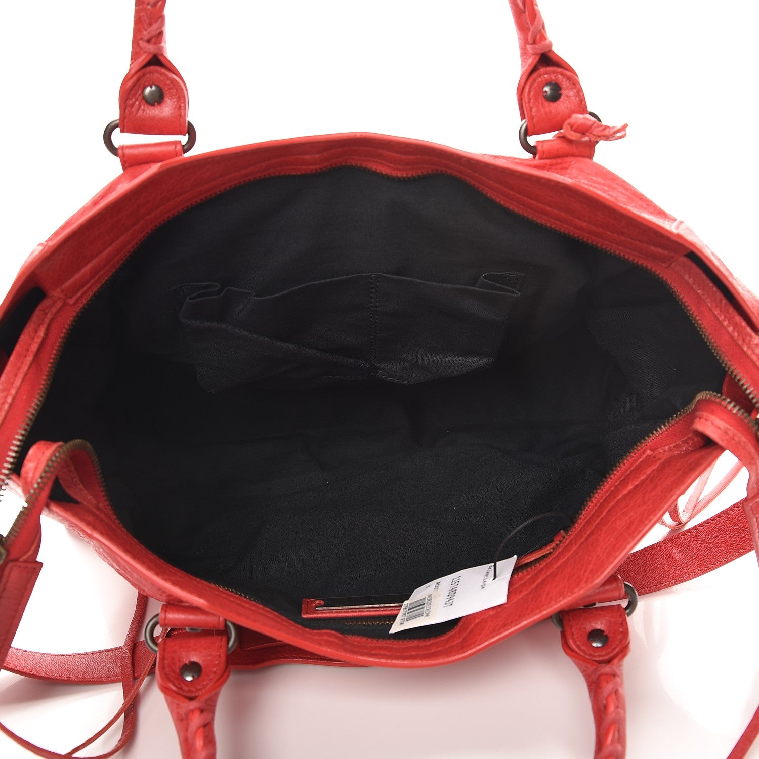 Balenciaga Agneau Classic Hardware City Rouge Cardinal 6 of 11