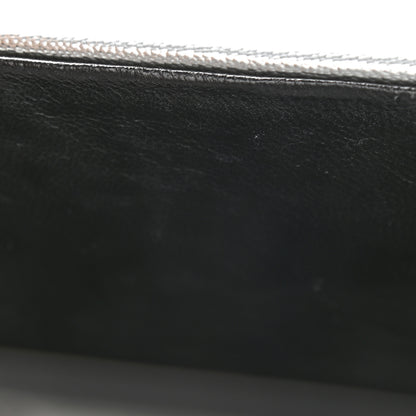 Saint Laurent Grain De Poudre Monogram Medium Sulpice Shoulder Bag Silver 10 of 11