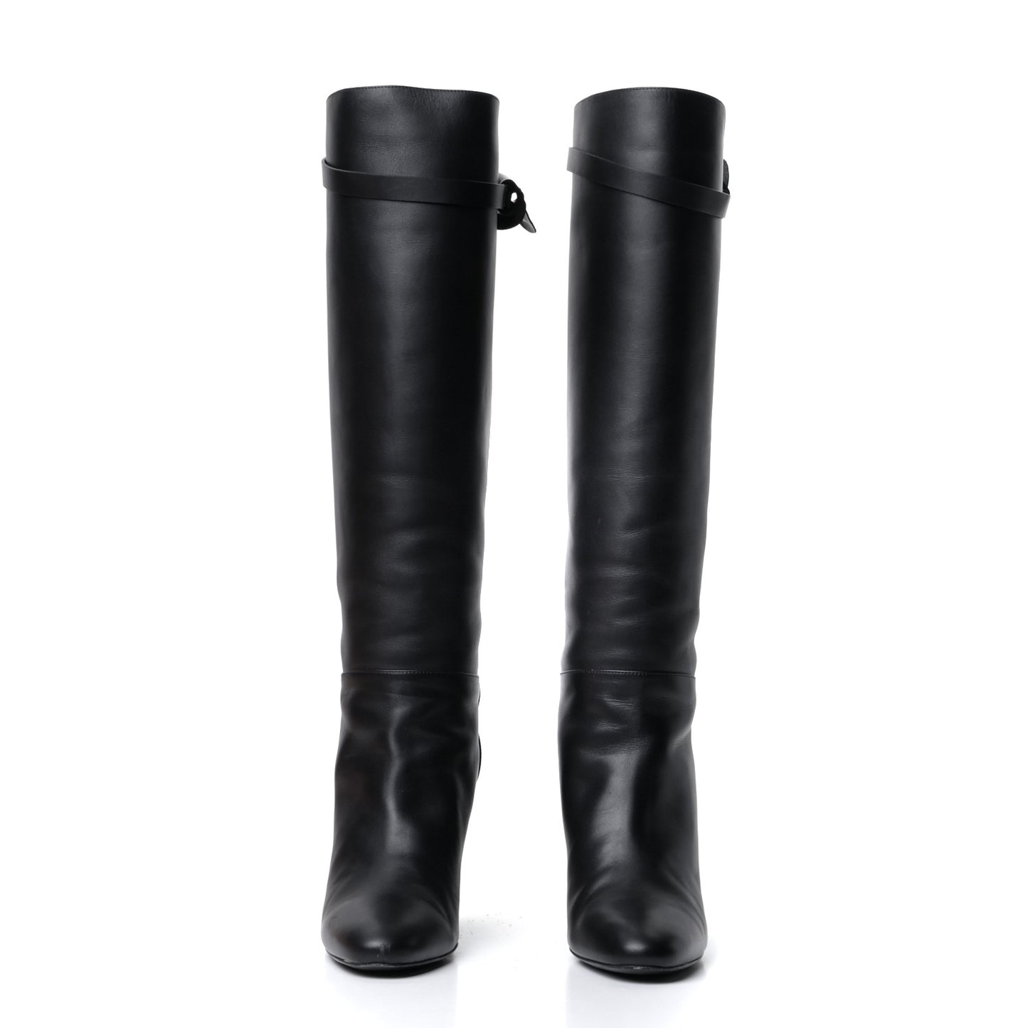 Heritage Calfskin Story Boots 40 Black