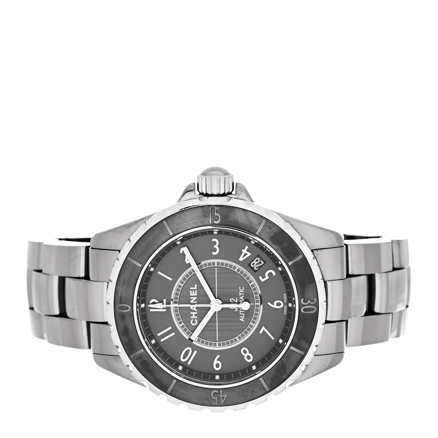 Titanium Ceramic 38mm J12 Chromatic Automatic Watch