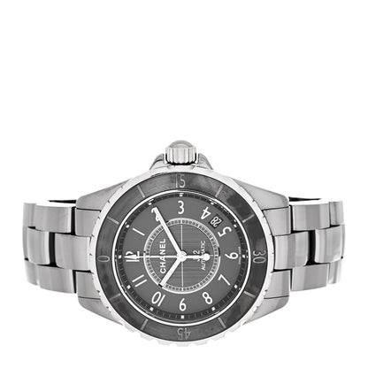 Chanel Titanium Ceramic 38mm J12 Chromatic Automatic Watch 2 of 5