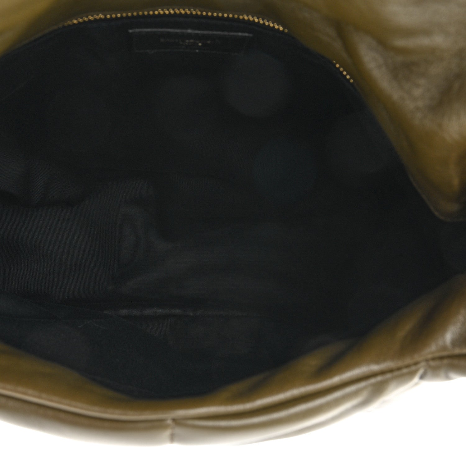 Saint Laurent Lambskin Quilted Medium Loulou Puffer Monogram Chain Satchel Seaweed 5 of 14