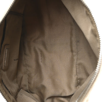 Fendi Zucchino Cuoio Pochette Beige Tortora Pietra 5 of 12