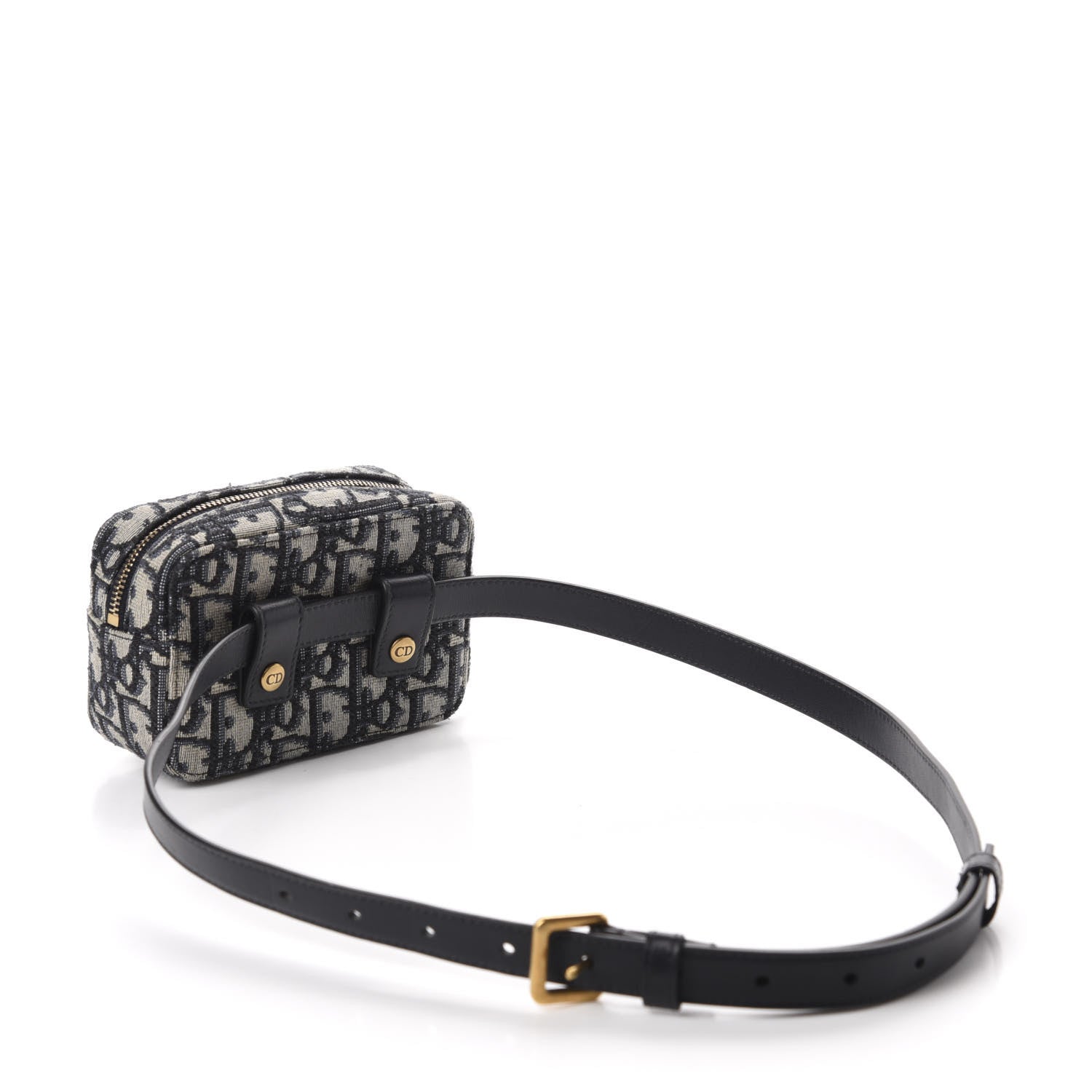 Christian Dior Oblique Belt Pouch Blue 4 of 15