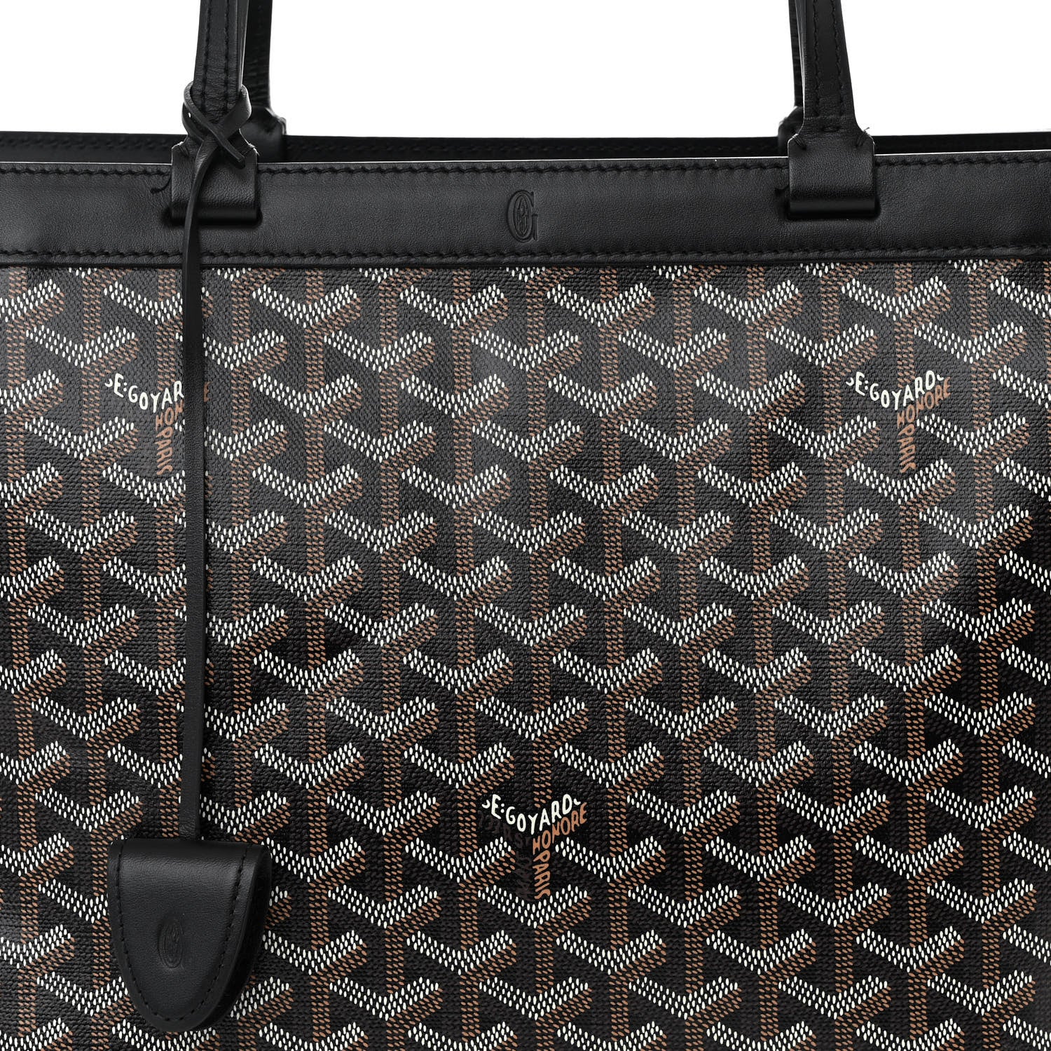Goyard Goyardine Bellechasse PM Black 7 of 9