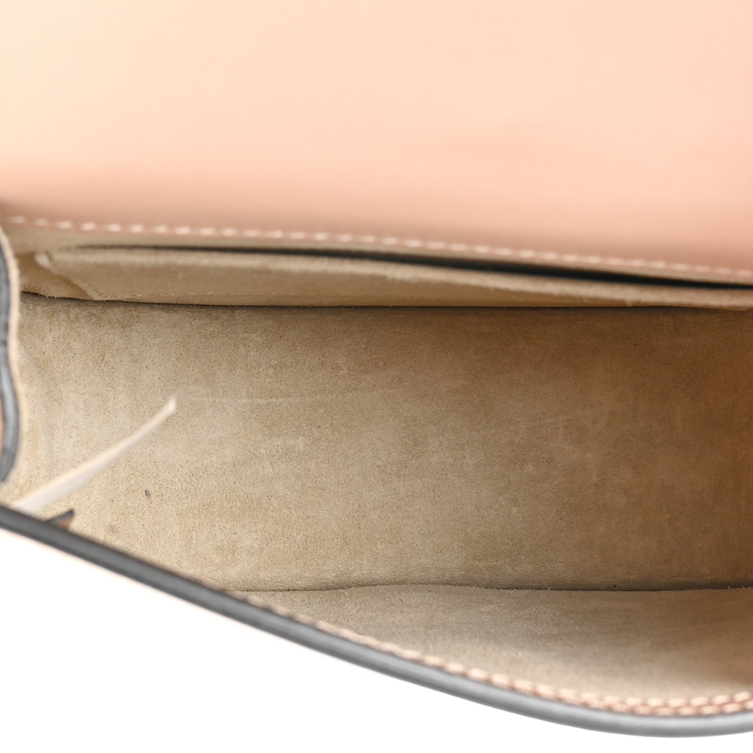 Chloe Calfskin Suede Small Nile Bracelet Bag Biscotti Beige 5 of 12