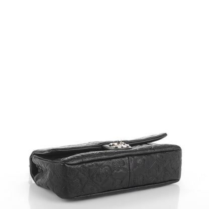 Chanel Calfskin Quilted Medium Lucky Symbols Flap Black 4 of 7