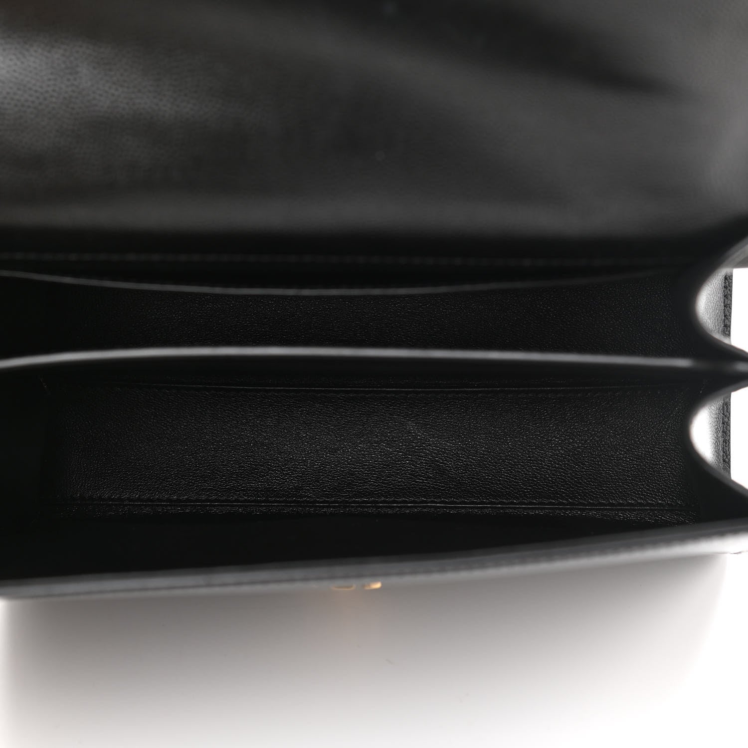 Saint Laurent Grain de Poudre Medium Classic Monogram Cassandra Top Handle Black 5 of 11