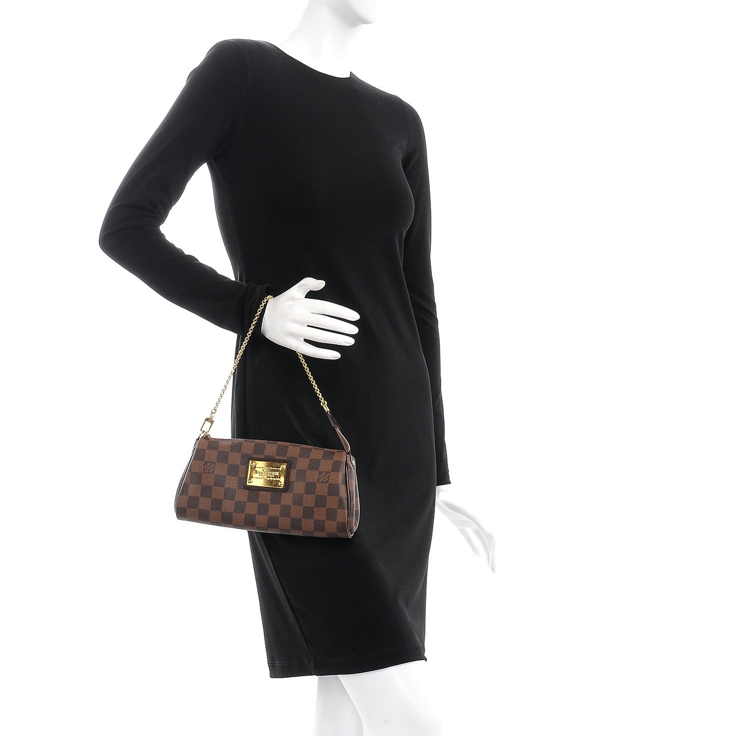 Damier Ebene Eva Clutch