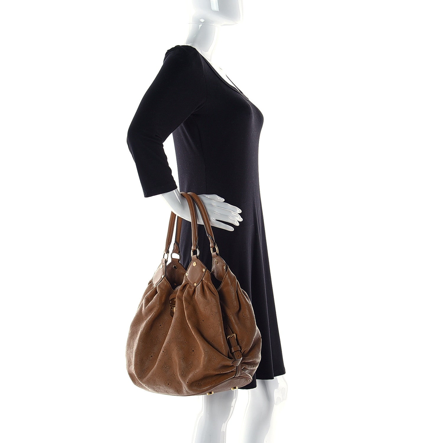 Louis Vuitton Mahina L Cognac 2 of 10