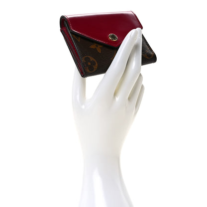 Louis Vuitton Monogram Zoe Wallet Fuchsia 2 of 10