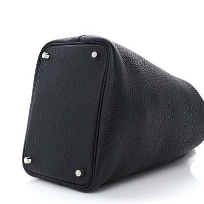 Hermes Taurillon Clemence Picotin Lock 18 PM Black 8 of 9