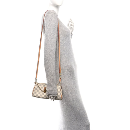 Louis Vuitton Damier Azur Eva Clutch 2 of 10